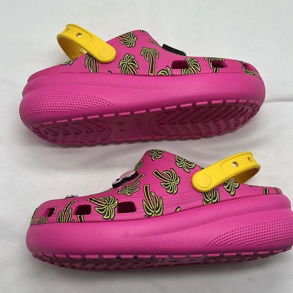 Hot Pink Kids Cutie Crush Spring Break Clog Crocs